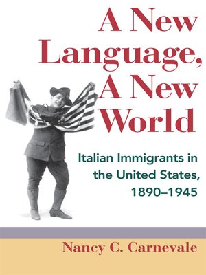 cover image of A New Language, a New World